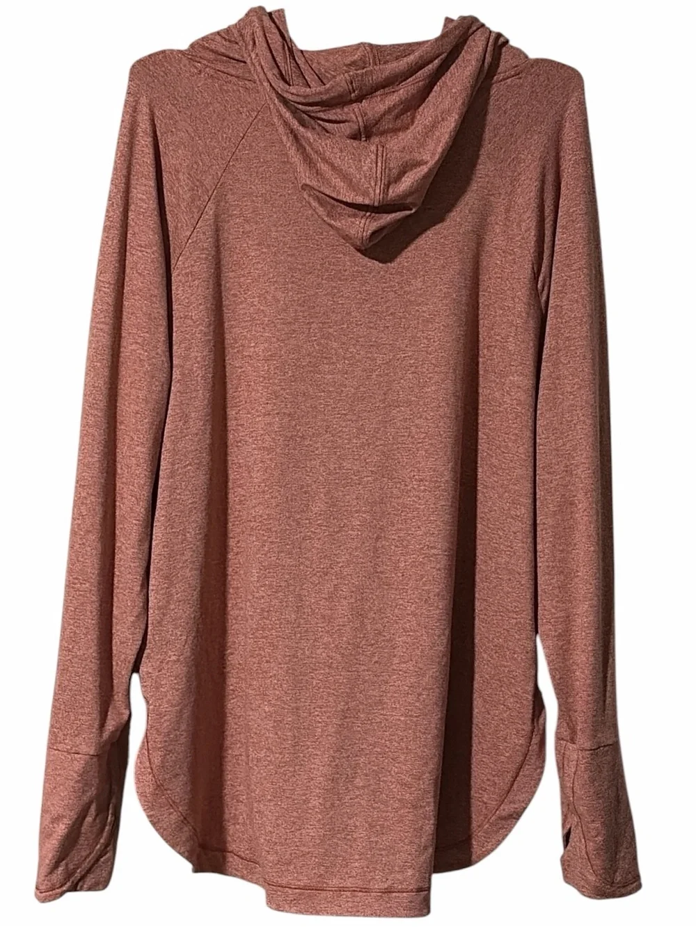 Athleta Walnut Brown/Hearth Rose Uptempo Hoodie Sweatshirt - Picture 3 of 5
